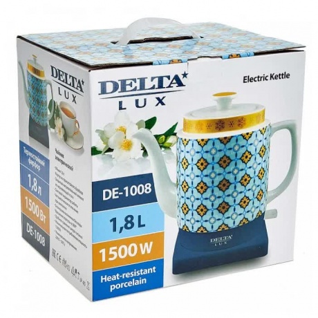 Чайник электрический Delta Lux DE-1008 - фото 2