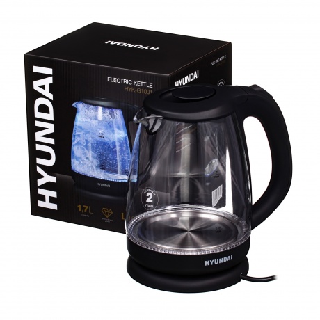 Чайник электрический Hyundai HYK-G1001 - фото 7