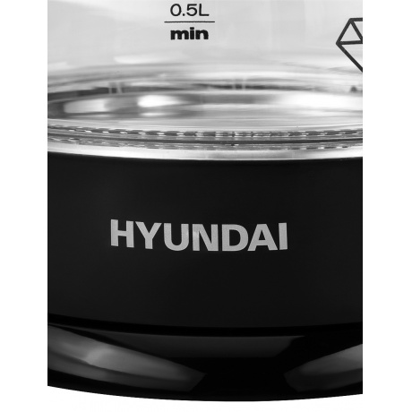 Чайник электрический Hyundai HYK-G2011 - фото 6
