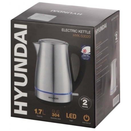 Чайник электрический Hyundai HYK-S3020 - фото 7