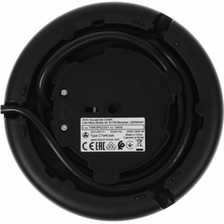 Чайник электрический Bosch TWK3P423 - фото 14