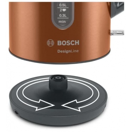 Чайник электрический Bosch TWK4P439 - фото 4