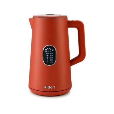 Чайник электрический Kitfort КТ-6115-3 красный - фото 2