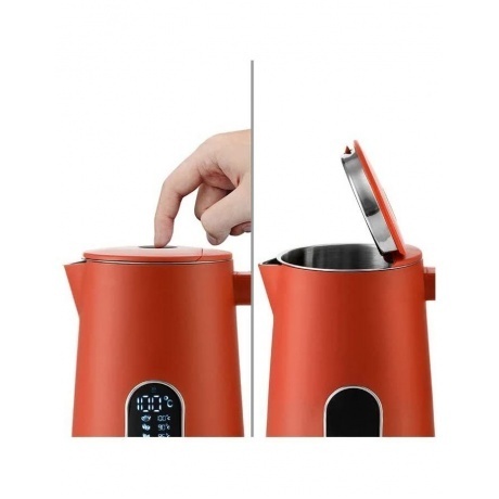 Чайник электрический Kitfort КТ-6115-3 красный - фото 7