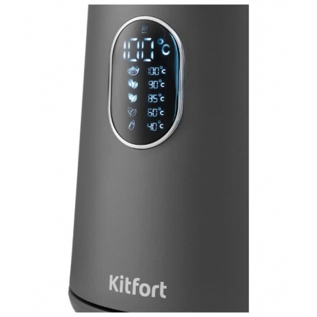Чайник Kitfort KT-6115-2 серый - фото 3