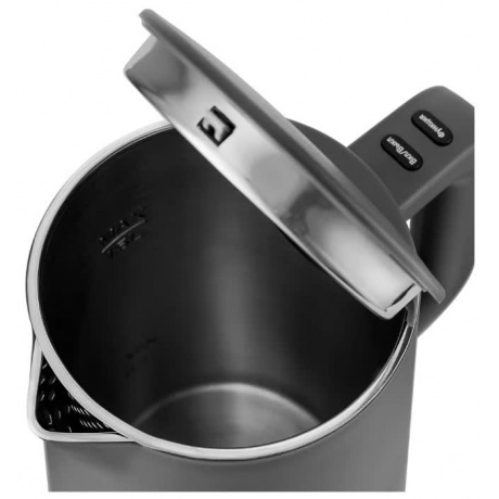 Чайник электрический Kitfort КТ-6115-2 серый - фото 5