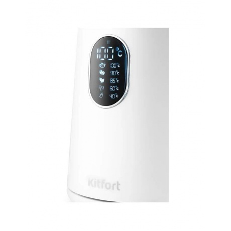 Чайник электрический Kitfort КТ-6115-1 белый - фото 3