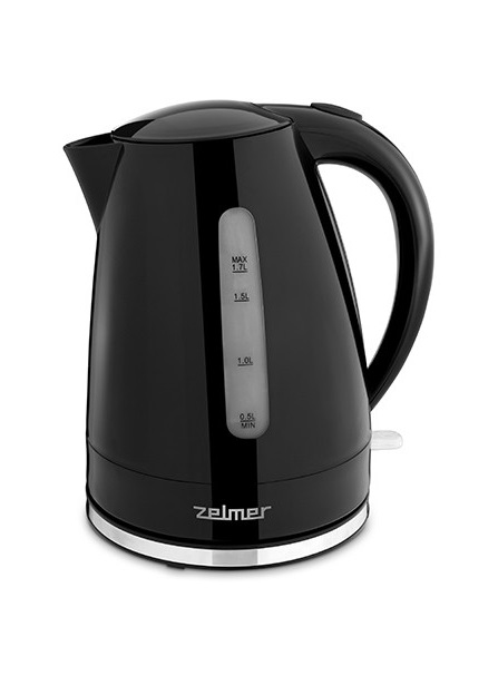 Чайник электрический Zelmer ZCK7617B BLACK чайник электрический zelmer zck7924 inox