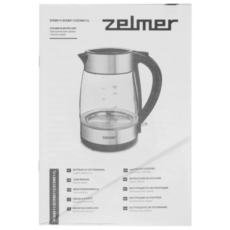 Чайник электрический Zelmer ZCK8011 GLASS/INOX - фото 2