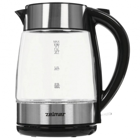 Чайник электрический Zelmer ZCK8011 GLASS/INOX - фото 9