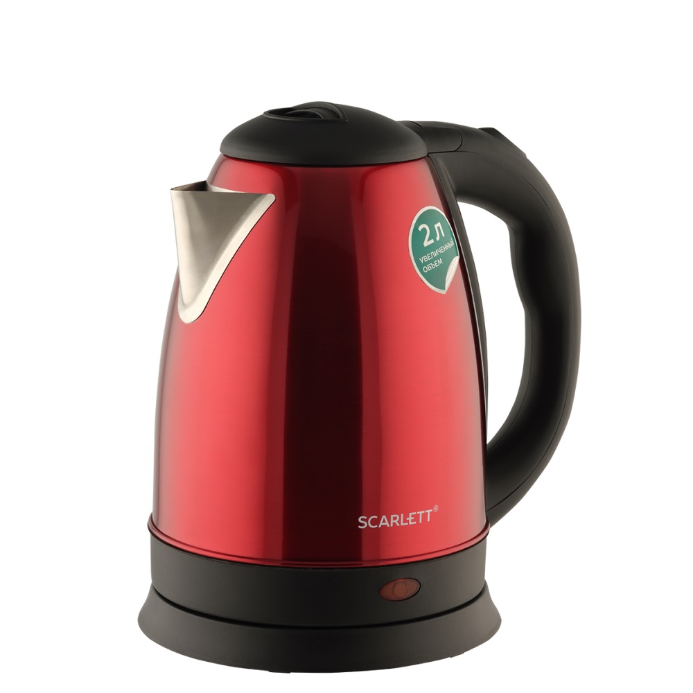 Чайник электрический Scarlett SC-EK21S76 2л. 1800Вт красный