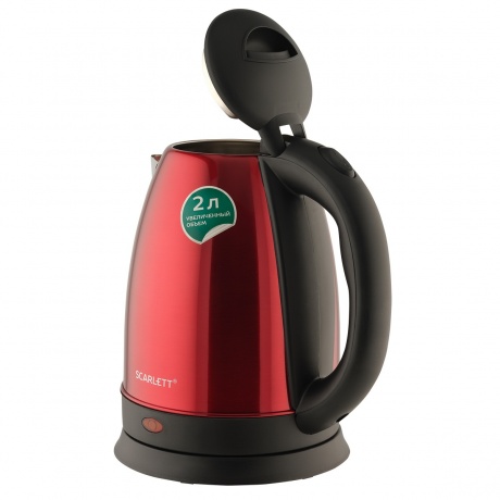 Чайник электрический Scarlett SC-EK21S76 2л. 1800Вт красный - фото 5
