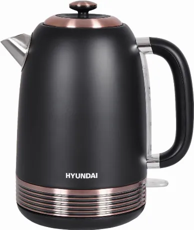 Чайник электрический Hyundai HYK-S4501 черный/бронзовый