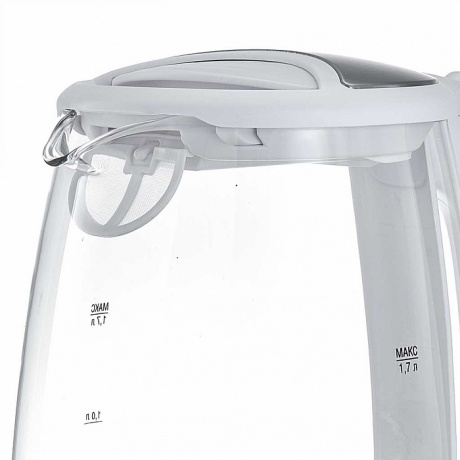 Чайник электрический Delta Lux DL-1204W белый - фото 3