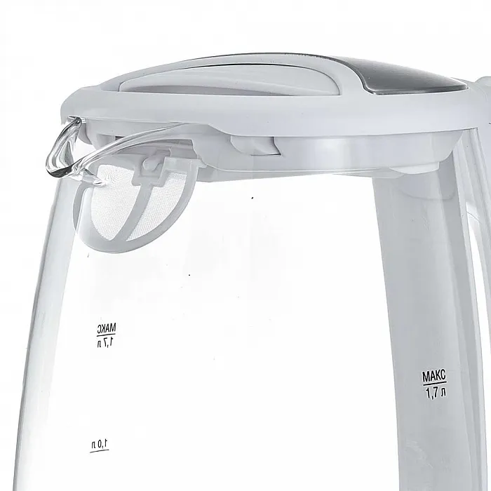 Чайник электрический Delta Lux DL-1204W белый - фото 3