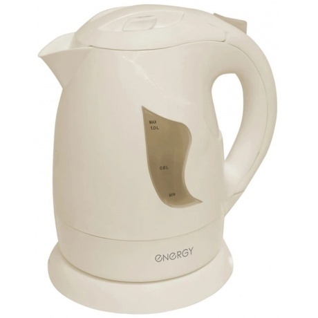Чайник электрический Energy E-209 (1л диск) беж