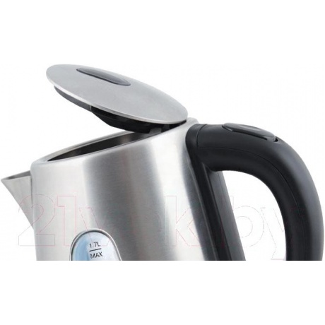 Чайник электрический Vitek VT-7007 1.7л. 2200Вт сталь (металл/пластик) - фото 2