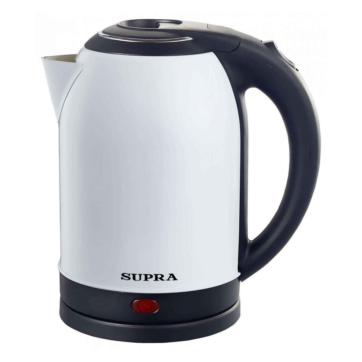 Чайник электрический Supra KES-2003N white чайник электрический supra kes 1899 1500 вт фиолетовый 1 8 л пластик
