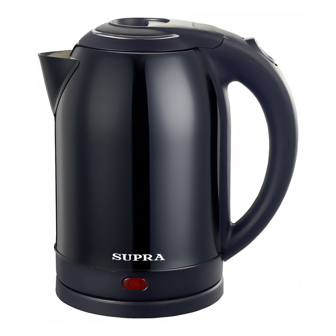 Чайник электрический Supra KES-2003N black комплект 5 штук чайник supra kes 2003n black 2л 1500вт металл
