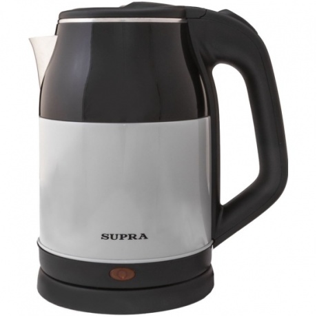 Чайник электрический Supra KES-1843S черный/белый - фото 2