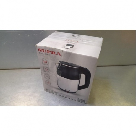 Чайник электрический Supra KES-1843S черный/белый - фото 13