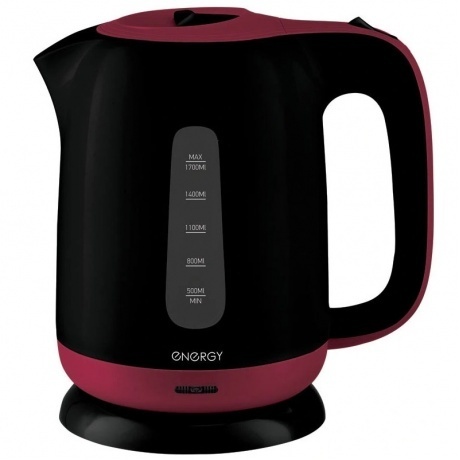 Чайник электрический Energy E-274 (1,7 л, диск) пластик черный