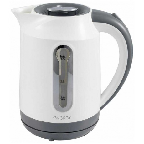 Чайник электрический Energy E-210 (1,7 л, диск) белый