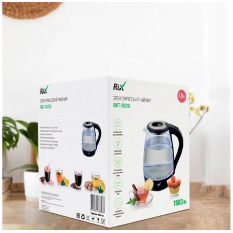 Чайник электрический Rix RKT-1821G - фото 8
