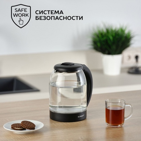 Чайник электрический Scarlett SC-EK27G90 - фото 7