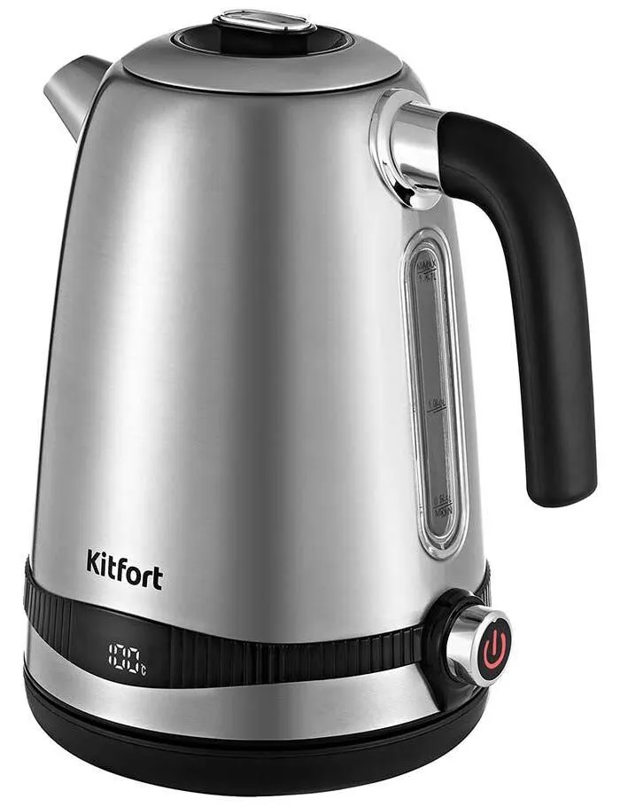 Чайник электрический Kitfort КТ-6121-5 металлик - фото 4