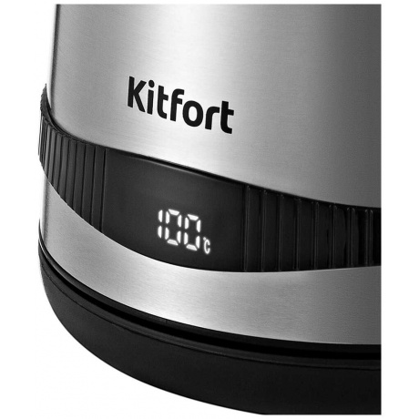 Чайник Kitfort КТ-6121-5 металлик - фото 6