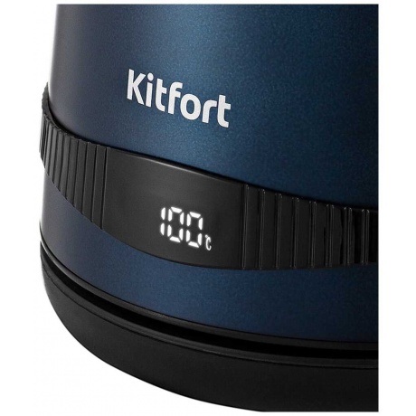 Чайник Kitfort КТ-6121-3 синий - фото 6