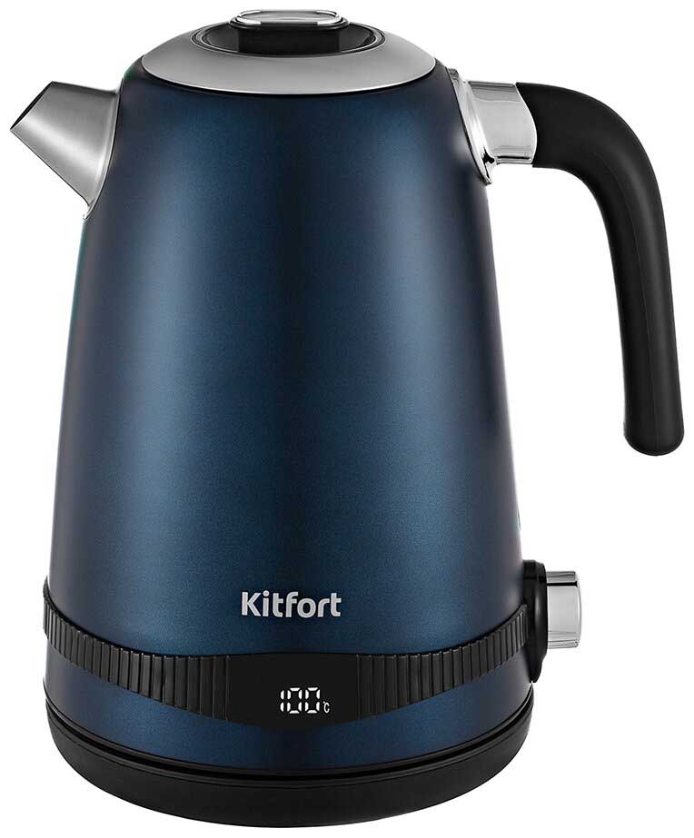 Чайник электрический Kitfort КТ-6121-3 синий
