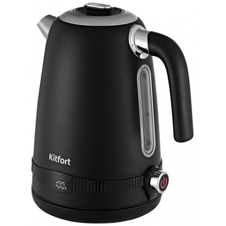 Чайник электрический Kitfort КТ-6121-1 черный - фото 4