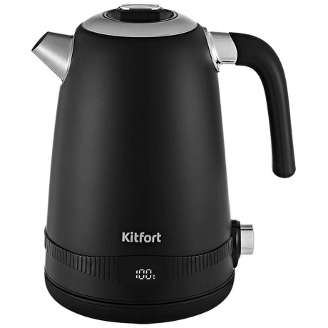 Чайник Kitfort КТ-6121-1 черный - фото 1