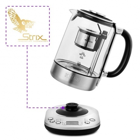 Чайник электрический Kitfort КТ-6116 - фото 7