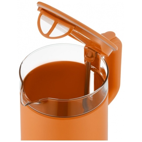 Чайник Kitfort КТ-6124-4 оранжевый - фото 3