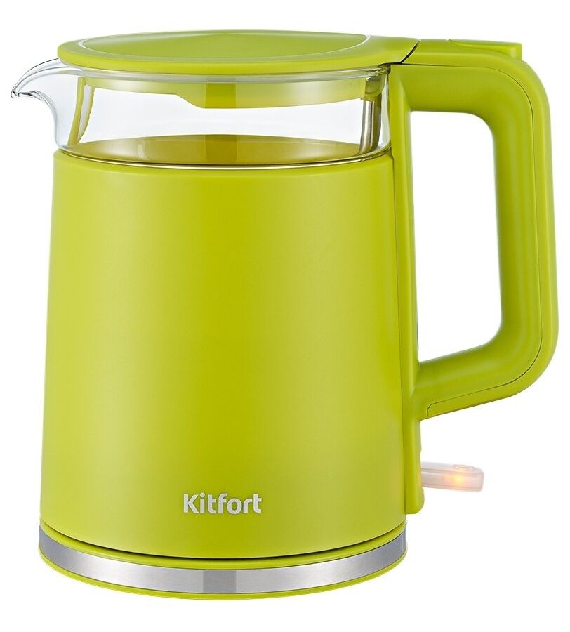 Чайник электрический Kitfort КТ-6124-2 салатовый