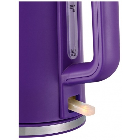 Чайник электрический Kitfort КТ-6124-1 фиолетовый - фото 4