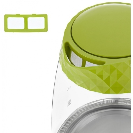 Чайник электрический Kitfort КТ-6123-2 салатовый - фото 4