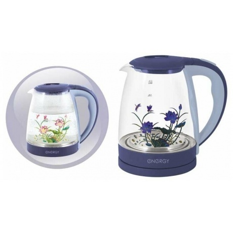 Чайник электрический Energy E-287 (2 л) стекло - фото 2