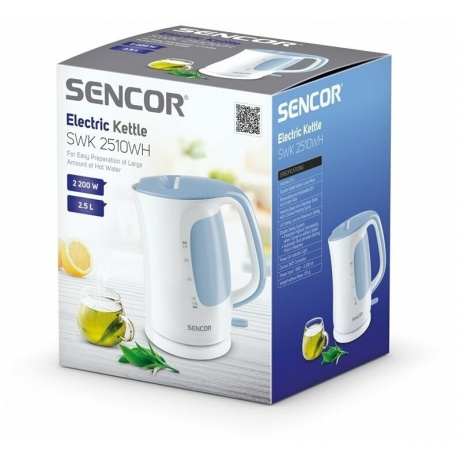 Электрический чайник Sencor SWK 2510WH - фото 10