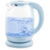 Чайник электрический Kitfort KT-640-1 голубой уцененный (гаранти...