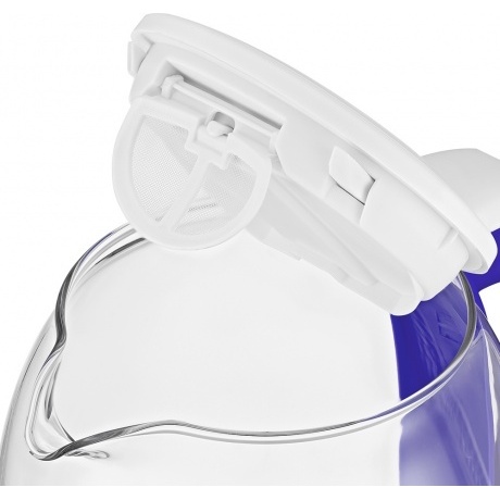 Чайник электрический Kitfort КТ-6140-1 бело-фиолетовый - фото 5