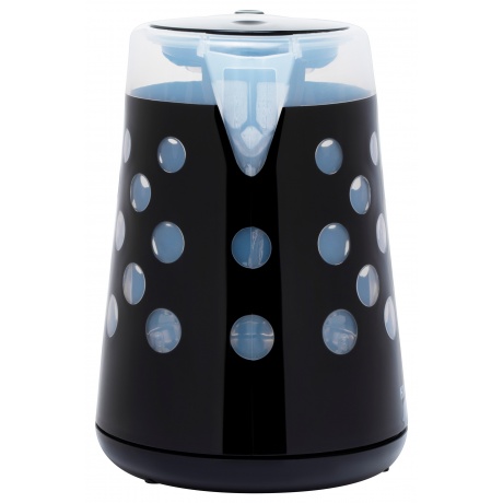 Чайник электрический Hyundai HYK-G2012 1.7л. 2200Вт черный/прозрачный (корпус: пластик) - фото 8