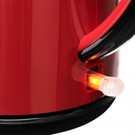 Чайник электрический Hyundai HYK-P3024 1.7л. 2200Вт красный/черный (корпус: пластик) - фото 9