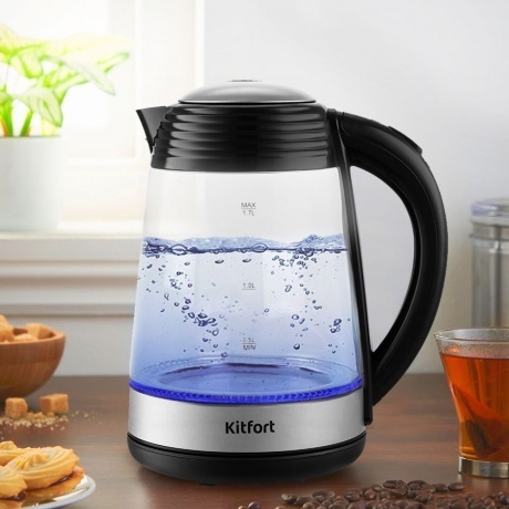 Чайник электрический Kitfort КТ-6125 - фото 2