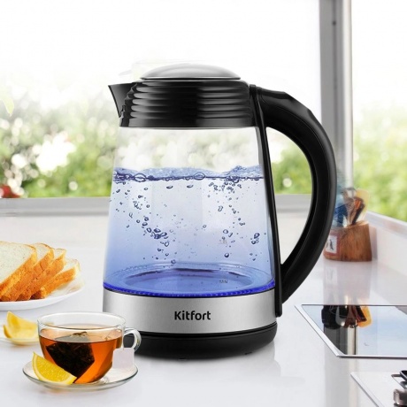 Чайник электрический Kitfort КТ-6126 - фото 3