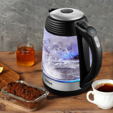 Чайник электрический Kitfort КТ-6126 - фото 4