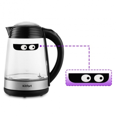 Чайник электрический Kitfort КТ-6126 - фото 5